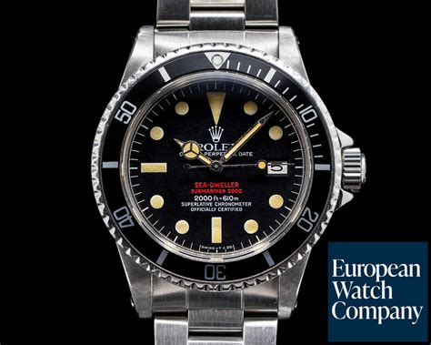 rolex sea dweller 1665 rail dial painted|rolex 1665 double red mk4.